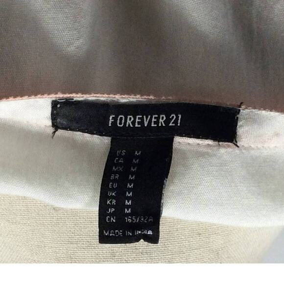 Forever 21 Women's Beach Cover Up Top Boho Bohemian Embroidered Tunic Medium New - Picture 6 of 7